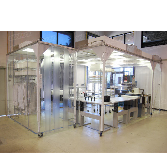 Aluminum Class 100 Mobile type Laminar flow Clean room booth supplier