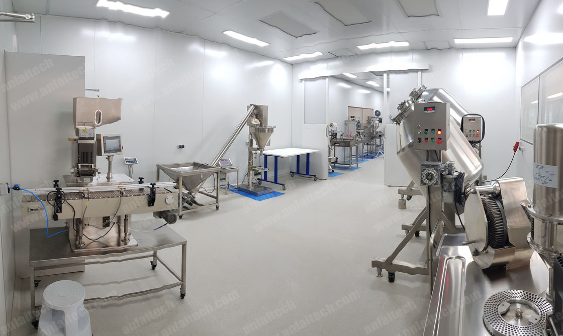 Sandwich panel Dust free Clean room with ISO 7 clean class Modular clean rooms supplier